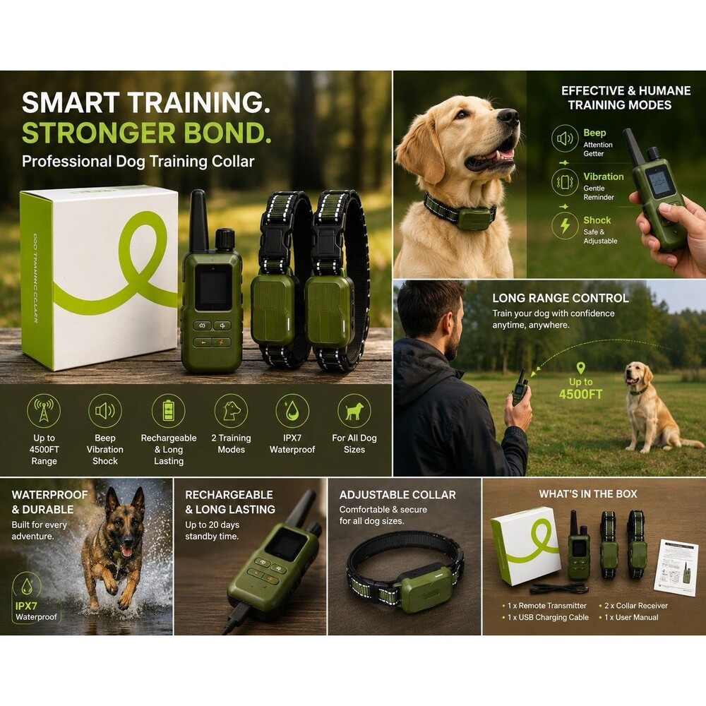 Dog Training Collars K7AU-DT61-2